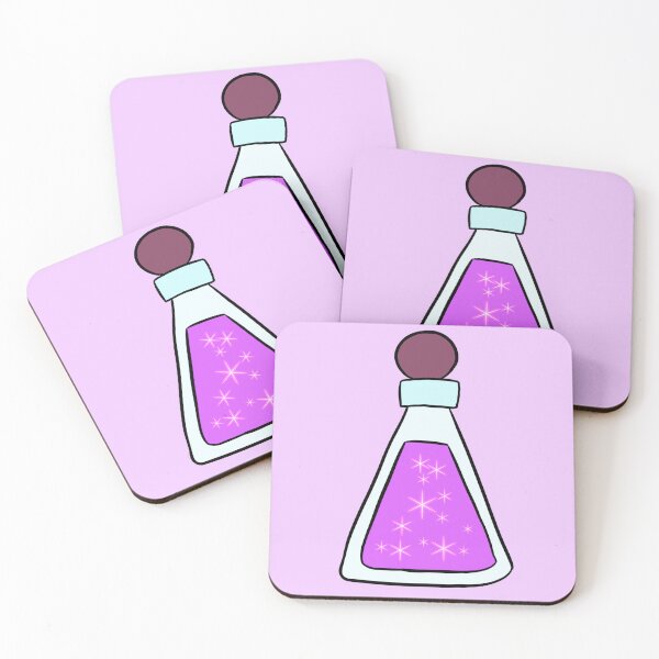 Item preview, Cute purple potion bottle designed and sold by Yarafantasyart.