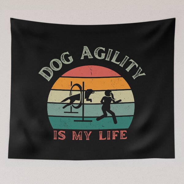 Item preview, Dog agility is my life - agility is my life designed and sold by PausePapote.