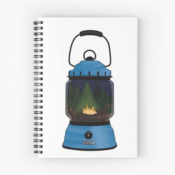 Item preview, Camping lantern summer bonfire  designed and sold by CyberSpikeArt.