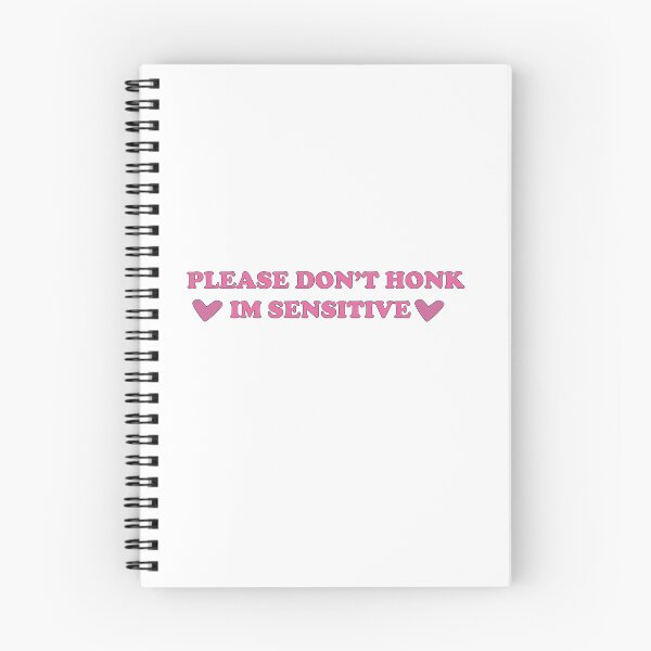 Item preview, Please Don't Honk I'm SENSITIVE Car Decals Funny Bumper designed and sold by artzaka.