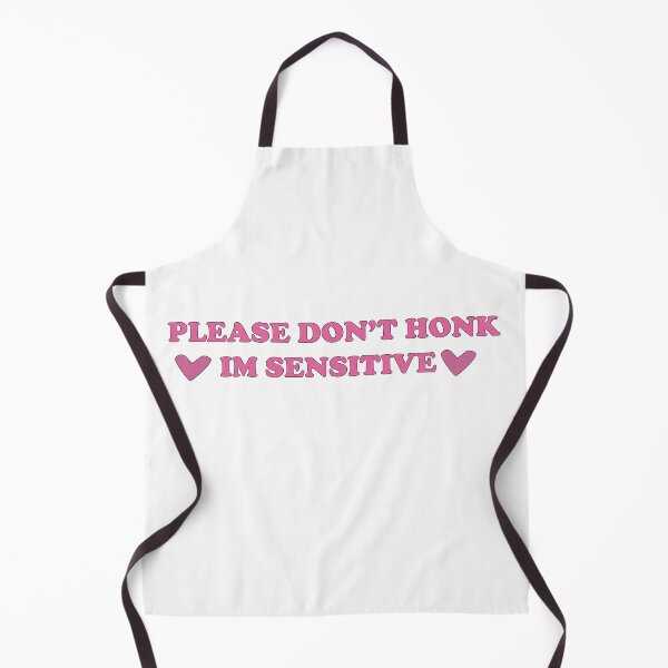 Item preview, Please Don't Honk I'm SENSITIVE Car Decals Funny Bumper designed and sold by artzaka.