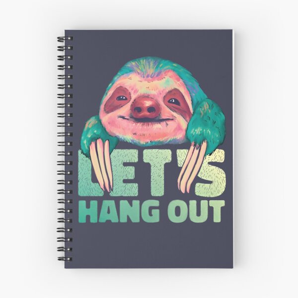 Item preview, Let's Hangout Funny Sloth designed and sold by EdStark.