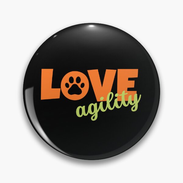 Item preview, Love agility in orange and green designed and sold by PausePapote.