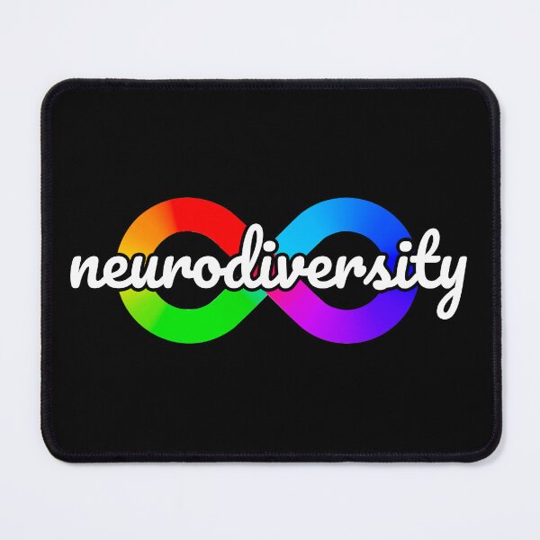 Item preview, Neurodiversity Infinity Rainbow Autism ADHD ASD designed and sold by JackCurtis1991.
