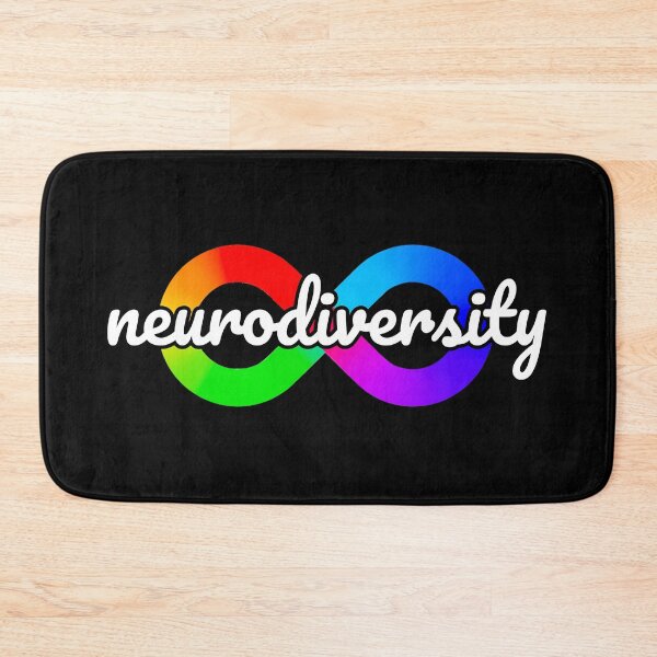 Aperçu de l'œuvre Neurodiversité Infinity Rainbow Autisme TDAH TSA créée et vendue par JackCurtis1991.