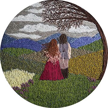 Artwork thumbnail, Cathy and Heathcliff by SewingSongbird