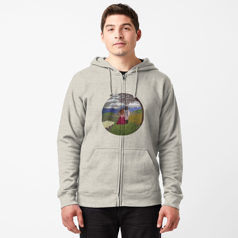Item preview, Zipped Hoodie designed and sold by SewingSongbird.