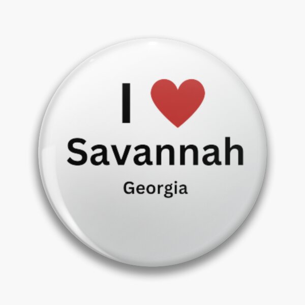 Item preview, Savannah Georgia - I love Savannah Georgia designed and sold by funkyfreshfinds.