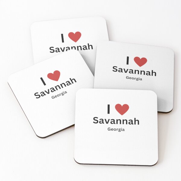 Item preview, Savannah Georgia - I love Savannah Georgia designed and sold by funkyfreshfinds.