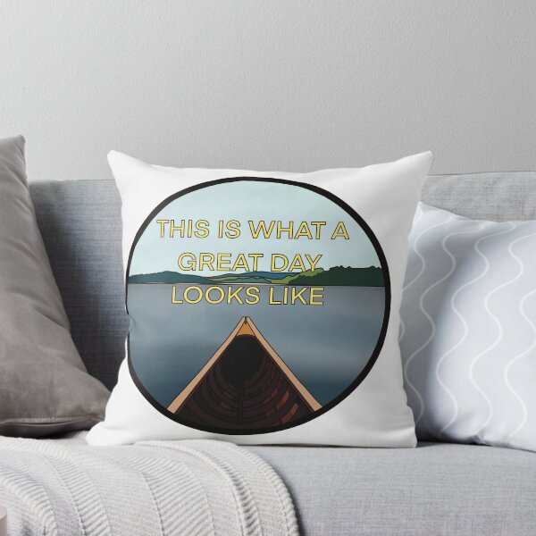 Item preview, Camping lake Perfect day canoeing  designed and sold by CyberSpikeArt.
