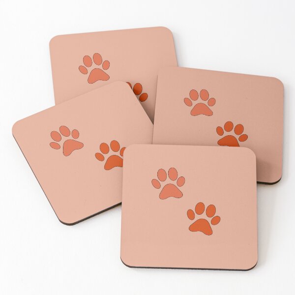 Item preview, dog's paws stickers - carrot designed and sold by Kiniusia.