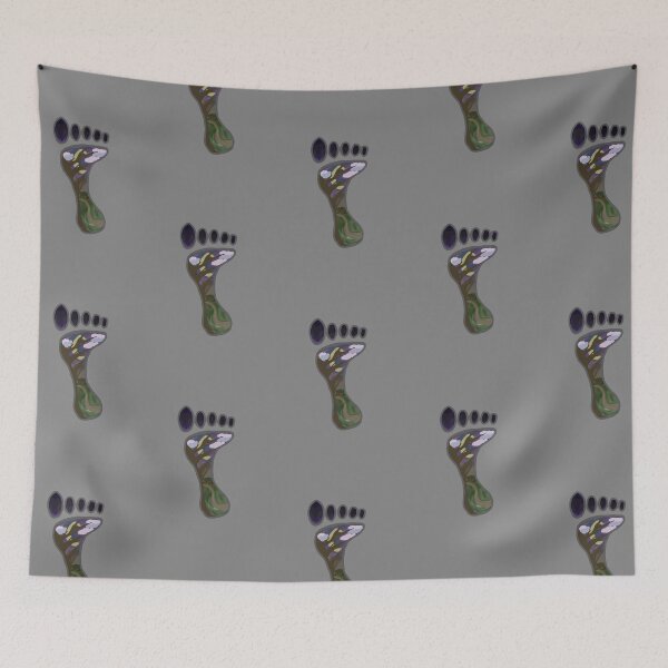 Item preview, Footprint mountain scenery night dusk designed and sold by system51.