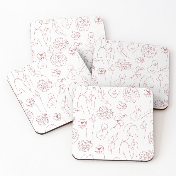 Item preview, Flowers Pattern Woman Line designed and sold by Aiko  Ota.
