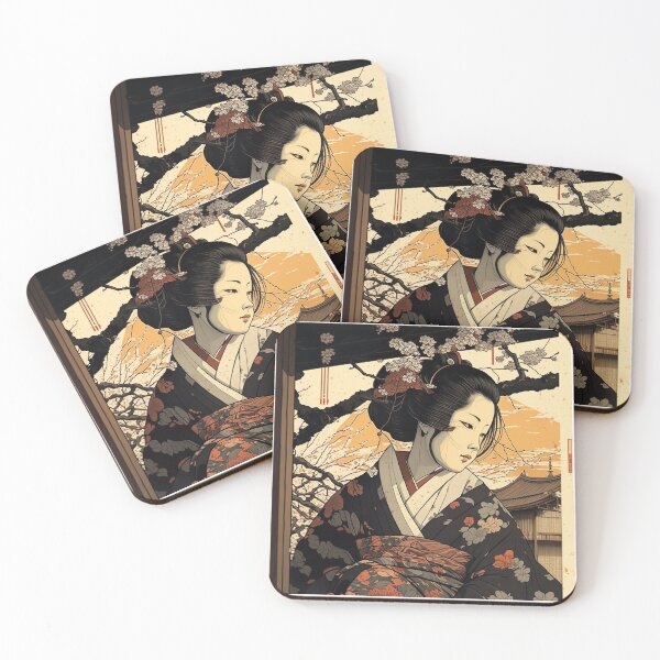Item preview, Japanese landscape A2-U3 designed and sold by Artful-Venue.