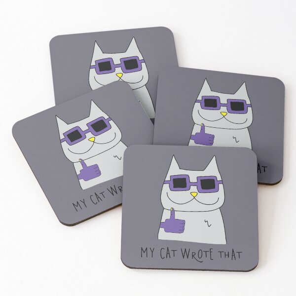 Item preview, My cat wrote that designed and sold by stripedcarpet.