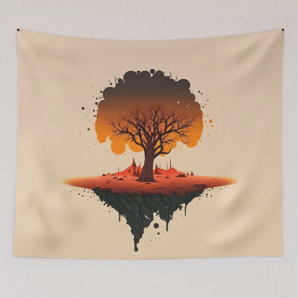 Item preview, Scorched Earth - Tree designed and sold by AgitProPrints.