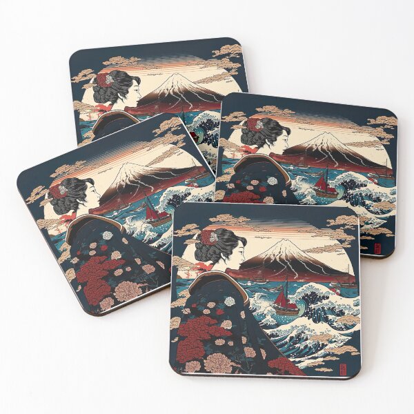 Item preview, Japanese landscape A2-U4 designed and sold by Artful-Venue.