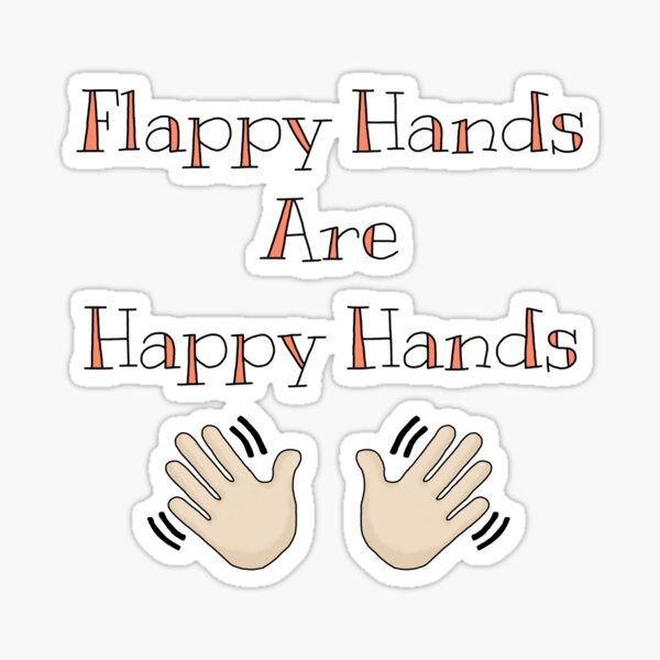 Item preview, Flappy Hands Are Happy Hands designed and sold by SmallOddLion.