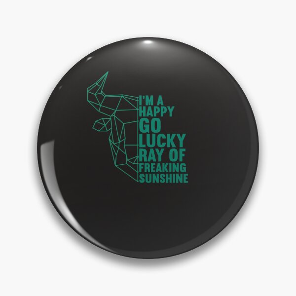 Item preview, Funny Trader, Happy Go Lucky Ray of Freaking Sunshine, Gift for stock market, options, forex, crypto, and day traders designed and sold by TradingTeesKids.