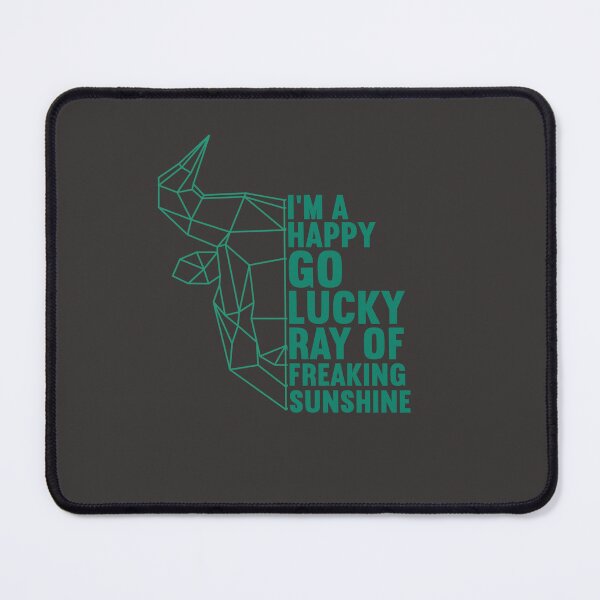 Item preview, Funny Trader, Happy Go Lucky Ray of Freaking Sunshine, Gift for stock market, options, forex, crypto, and day traders designed and sold by TradingTeesKids.