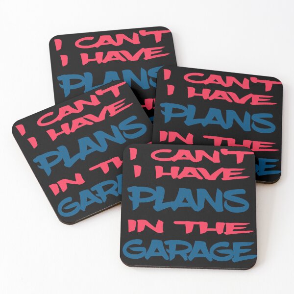 Item preview, i cant i have plans in the garage blue red designed and sold by TVstuff.