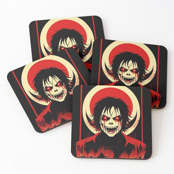 Item preview, #001 - 70's Anime Horror Movie Poster designed and sold by Vintage Anime Horror.