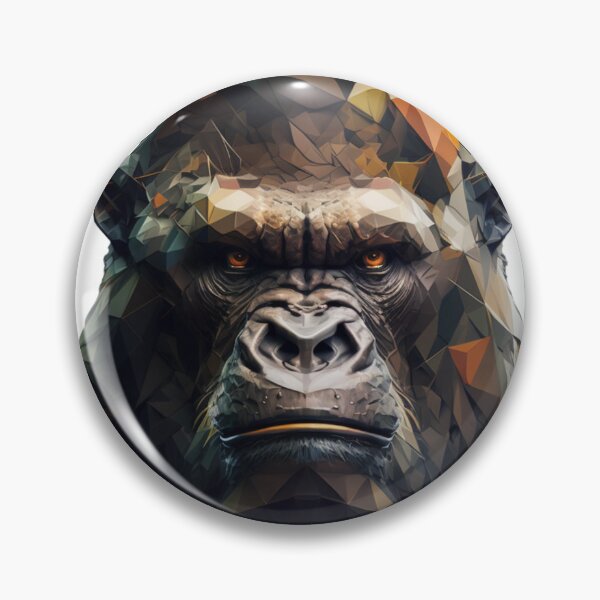 Item preview, polygon gorilla t-shirt designed and sold by OKR1M.