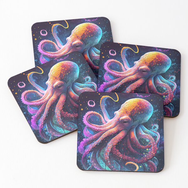 Item preview, The Intelligent Octopus - Deep in the Ocean designed and sold by Earth Celebration Designs.