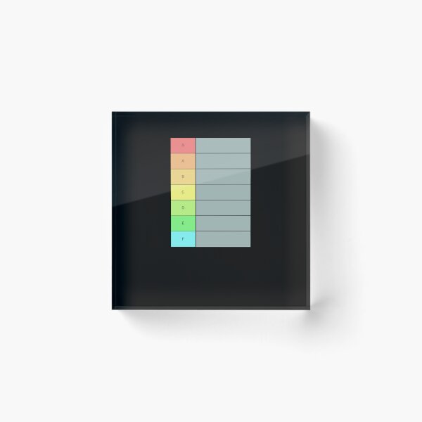Item preview, Tier List - Video Game designed and sold by triharder12.