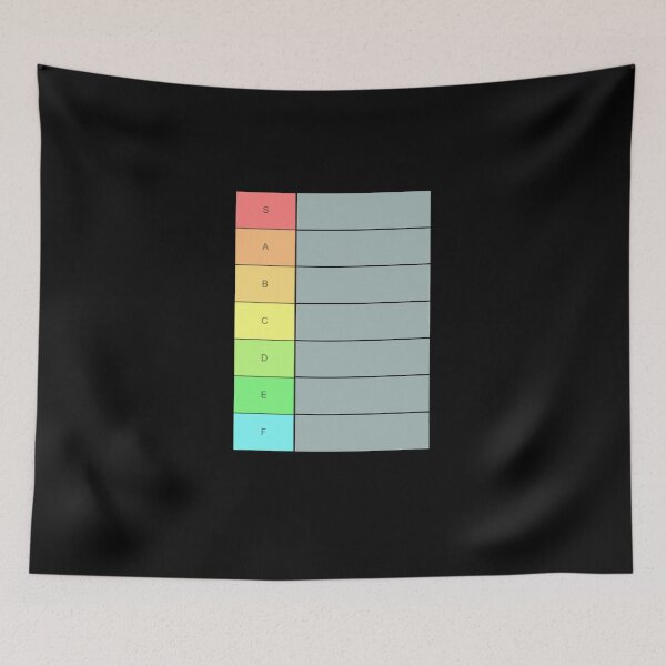 Item preview, Tier List - Video Game designed and sold by triharder12.