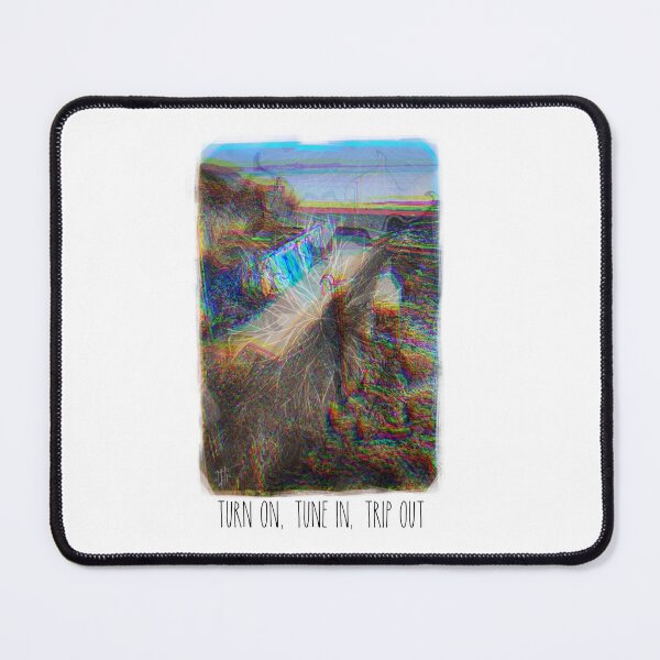 Item preview, Turn on, Tune in, Trip out | psychedelic Beach Graffiti | Weston super mare psychedelic experience designed and sold by Mitch616Art.