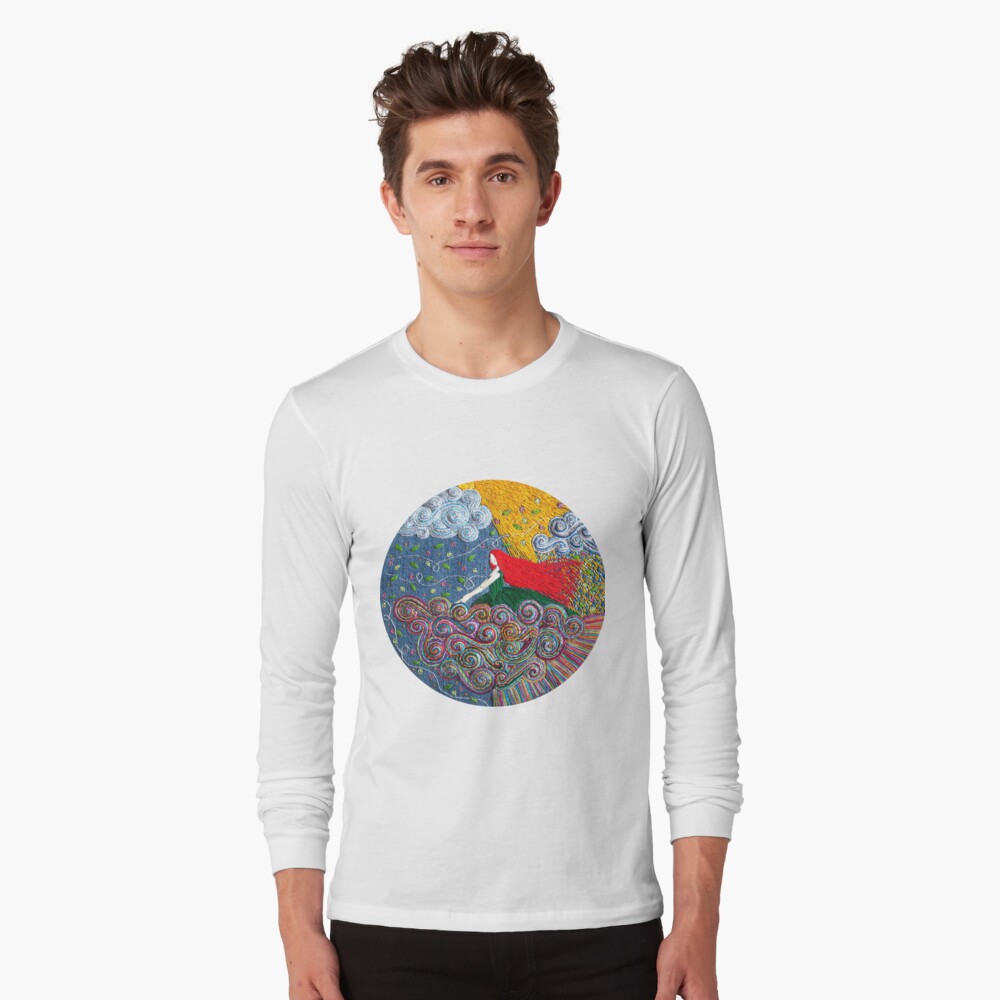 Item preview, Long Sleeve T-Shirt designed and sold by SewingSongbird.