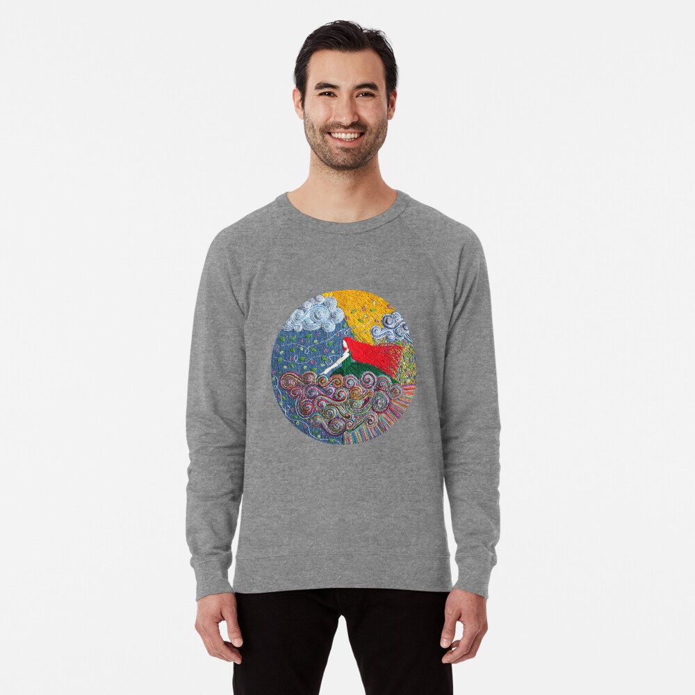 Item preview, Lightweight Sweatshirt designed and sold by SewingSongbird.