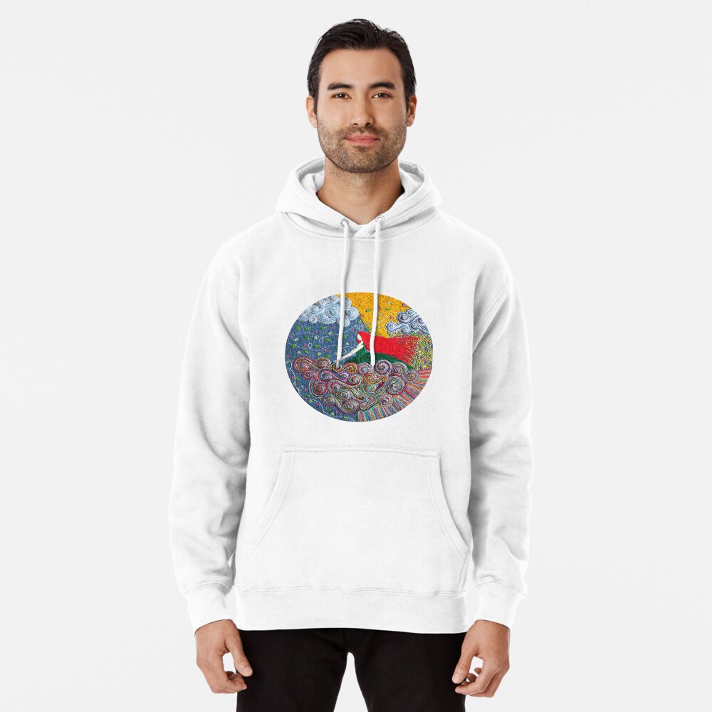 Item preview, Pullover Hoodie designed and sold by SewingSongbird.