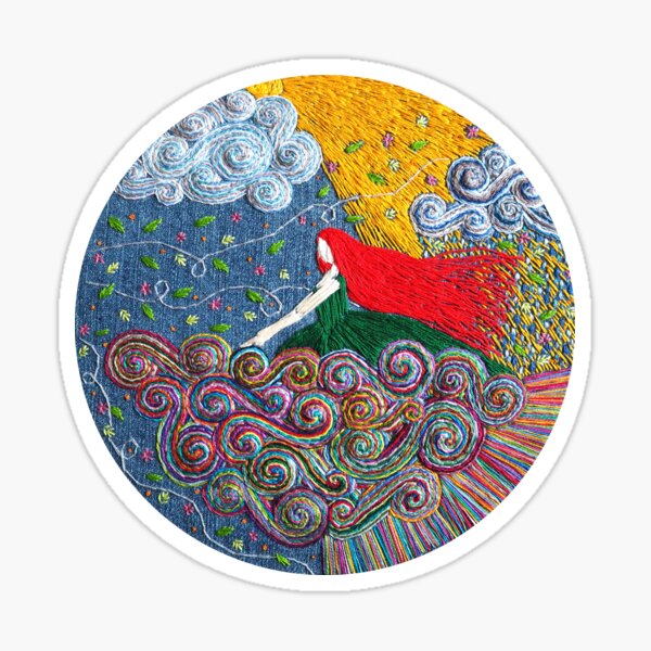 The Weather Maiden Sticker