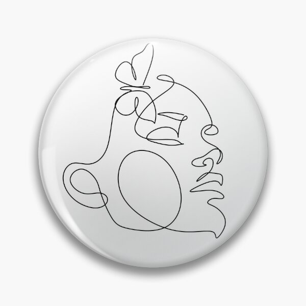 Item preview, Woman Face Line Art designed and sold by ZoollGraphics.