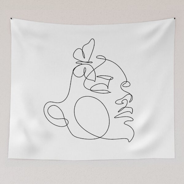 Item preview, Woman Face Line Art designed and sold by ZoollGraphics.