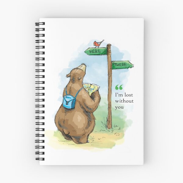 Item preview, Lost Bear - I'm Lost Without You designed and sold by ArtByPMW.