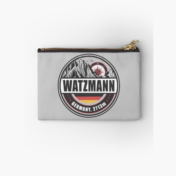 Item preview, Watzmann Germany Flag Mountain Hiking Design designed and sold by CynthiaGraphics.
