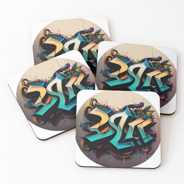 Item preview, graffiti art as a name designed and sold by DesignVentures.