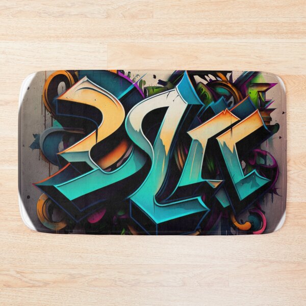 Item preview, graffiti art as a name designed and sold by DesignVentures.