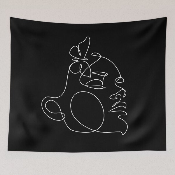 Item preview, Woman Face Line Art designed and sold by ZoollGraphics.