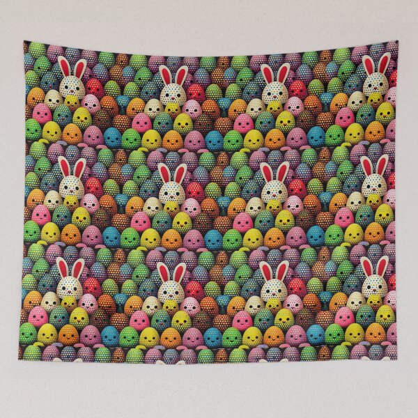 Item preview, Dotty bunnies and eggs IV designed and sold by LonelyKraken.