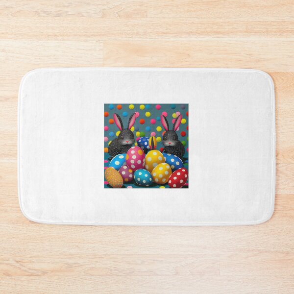 Item preview, Dotty bunnies and eggs III designed and sold by LonelyKraken.