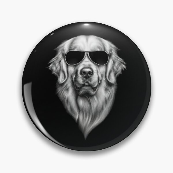 Artikelvorschau, Golden Retriever mit Sonnenbrille entworfen und verkauft von Rahdoo.