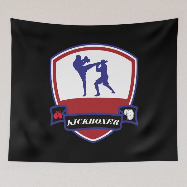 Item preview, Kickboxer fighter boxing gloves martial artist designed and sold by ReneMM.
