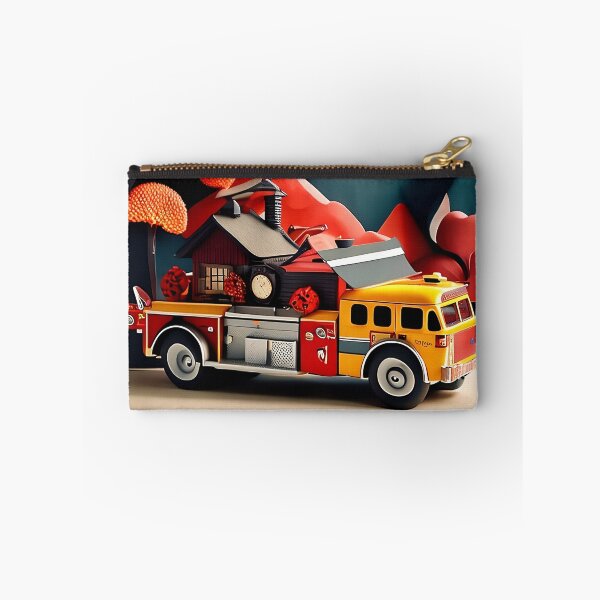 Item preview, Crochet Firetruck designed and sold by cuprum.