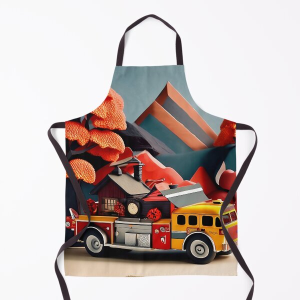 Item preview, Crochet Firetruck designed and sold by cuprum.