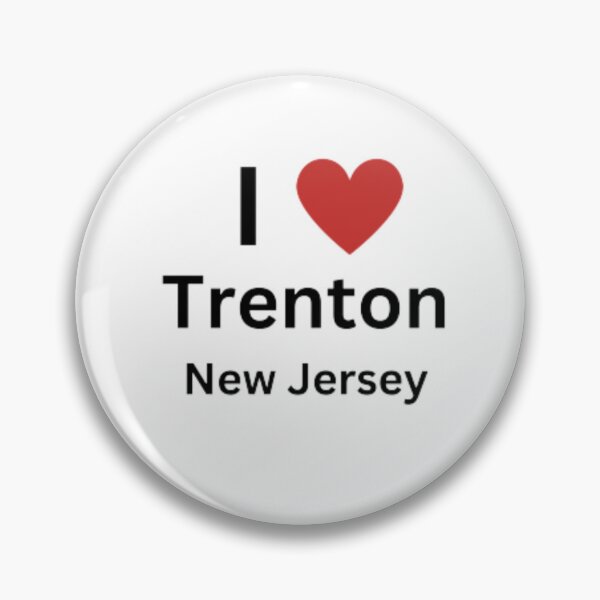 Item preview, Trenton New Jersey - I love Trenton New Jersey designed and sold by funkyfreshfinds.