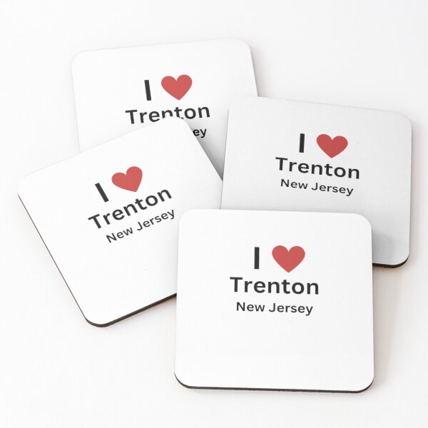 Item preview, Trenton New Jersey - I love Trenton New Jersey designed and sold by funkyfreshfinds.